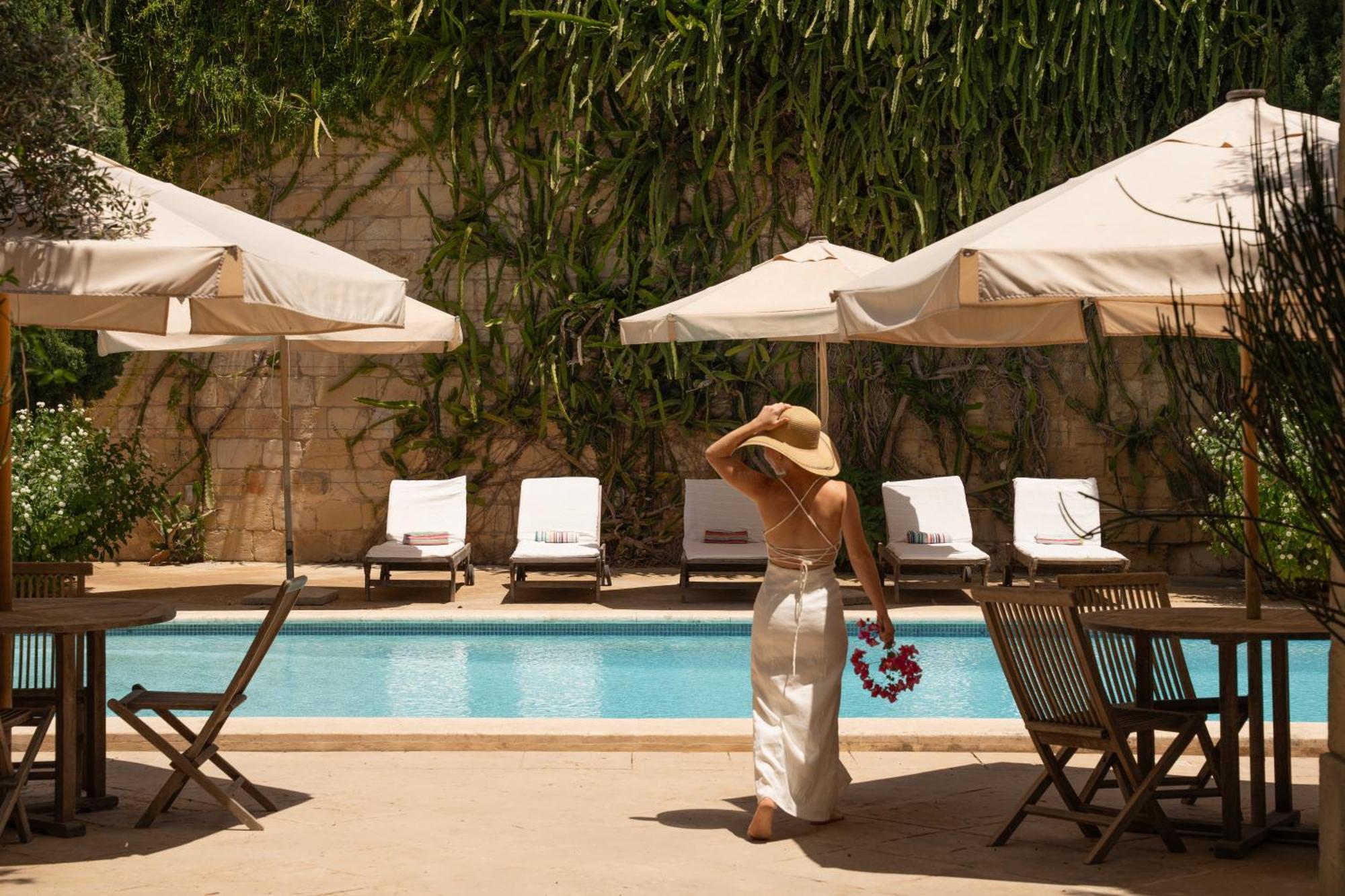 Casa San Rocco - Luxurious Grand 18Th C. Palace With Gardens & Pool Ghaxaq ภายนอก รูปภาพ